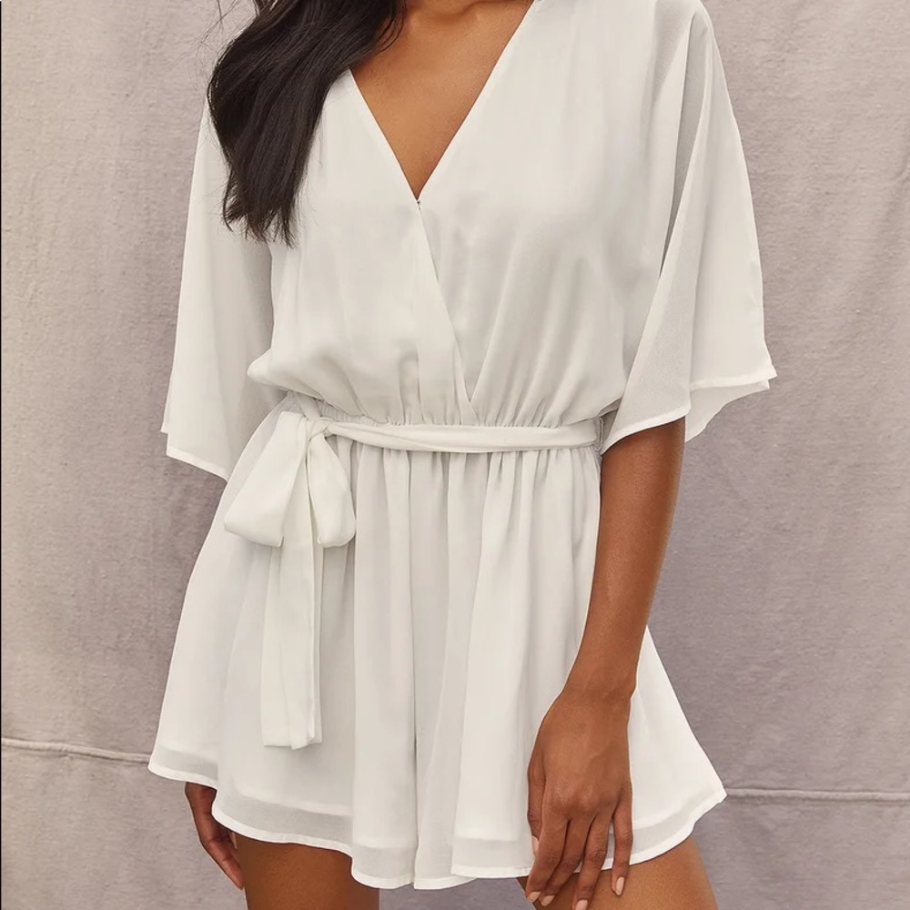 Grand Romance Lulus Romper - Picture 2 of 5